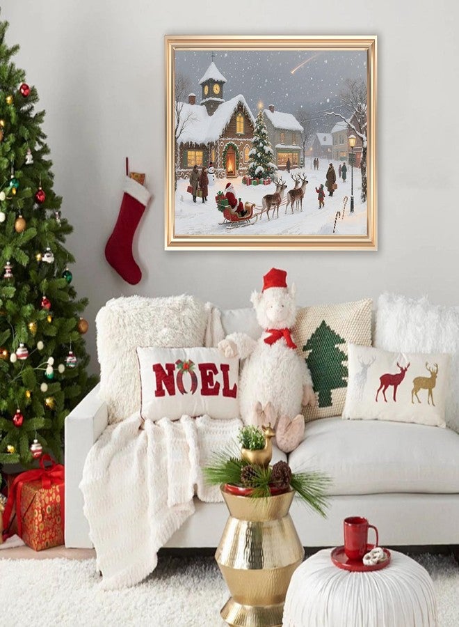 BADUS Christmas Puzzles for Adults 1000 Pieces - Nostalgic Christmas Town Puzzle Theme Jigsaw Puzzle for Family & Teens - Image 3